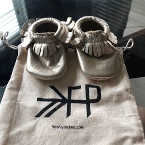 Freshly picked moccasins.